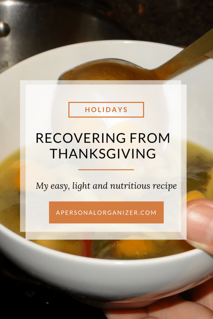 Recovering from Thanksgiving. An easy, light and nutritious soup. Recovering from Thanksgiving. An easy, light and nutritious soup.