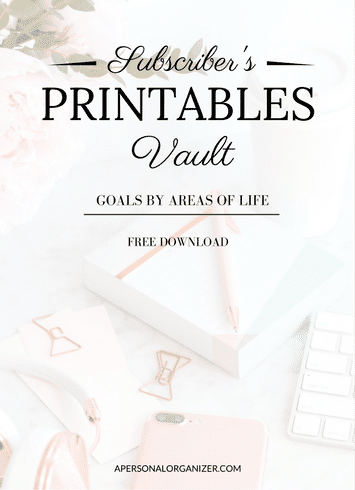 The Vault - Subscribe and receive instant access to all printables and checklists in the exclusive subscriber's library!