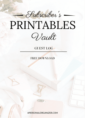 My Goal Planner - The Vault - Subscribe and receive instant access to the printables' library!