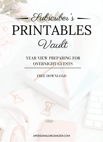 My Goal Planner - The Vault - Subscribe and receive instant access to the printables' library!