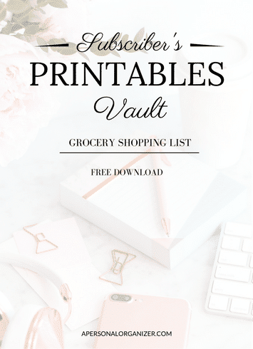 The Vault - Subscribe and receive instant access to all printables and checklists in the exclusive subscriber's library!