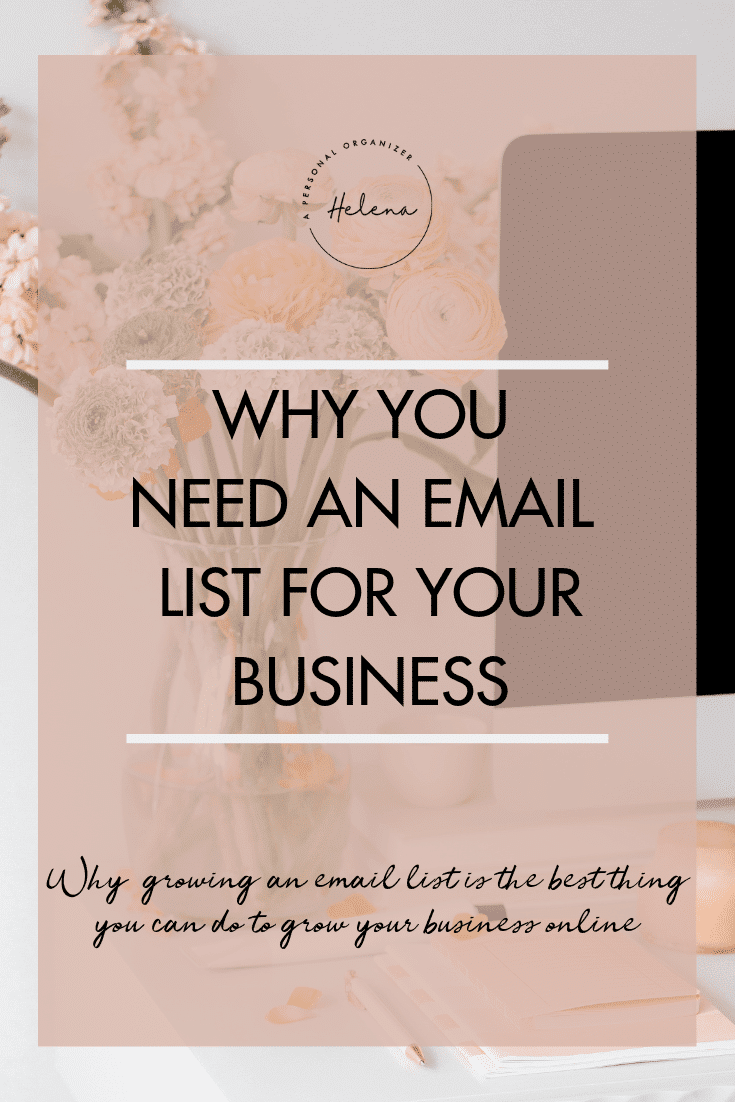 List for your business - A Personal Organizer