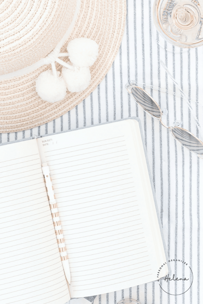 Learn how to Organize and Create a Summer Routine - A Personal Organizer