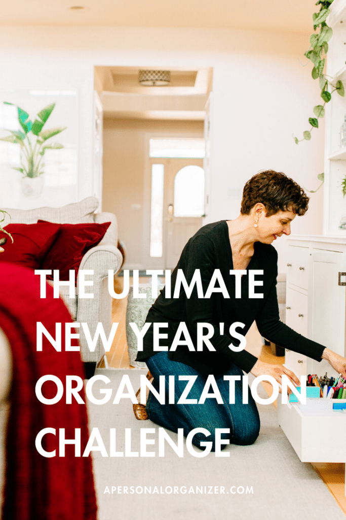 This New Year challenge will show you exactly how to declutter each area of your home BEFORE you organize it.