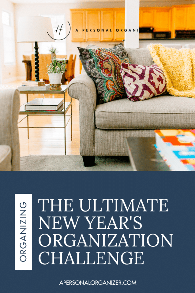 This New Year challenge will show you exactly how to declutter each area of your home BEFORE you organize it.