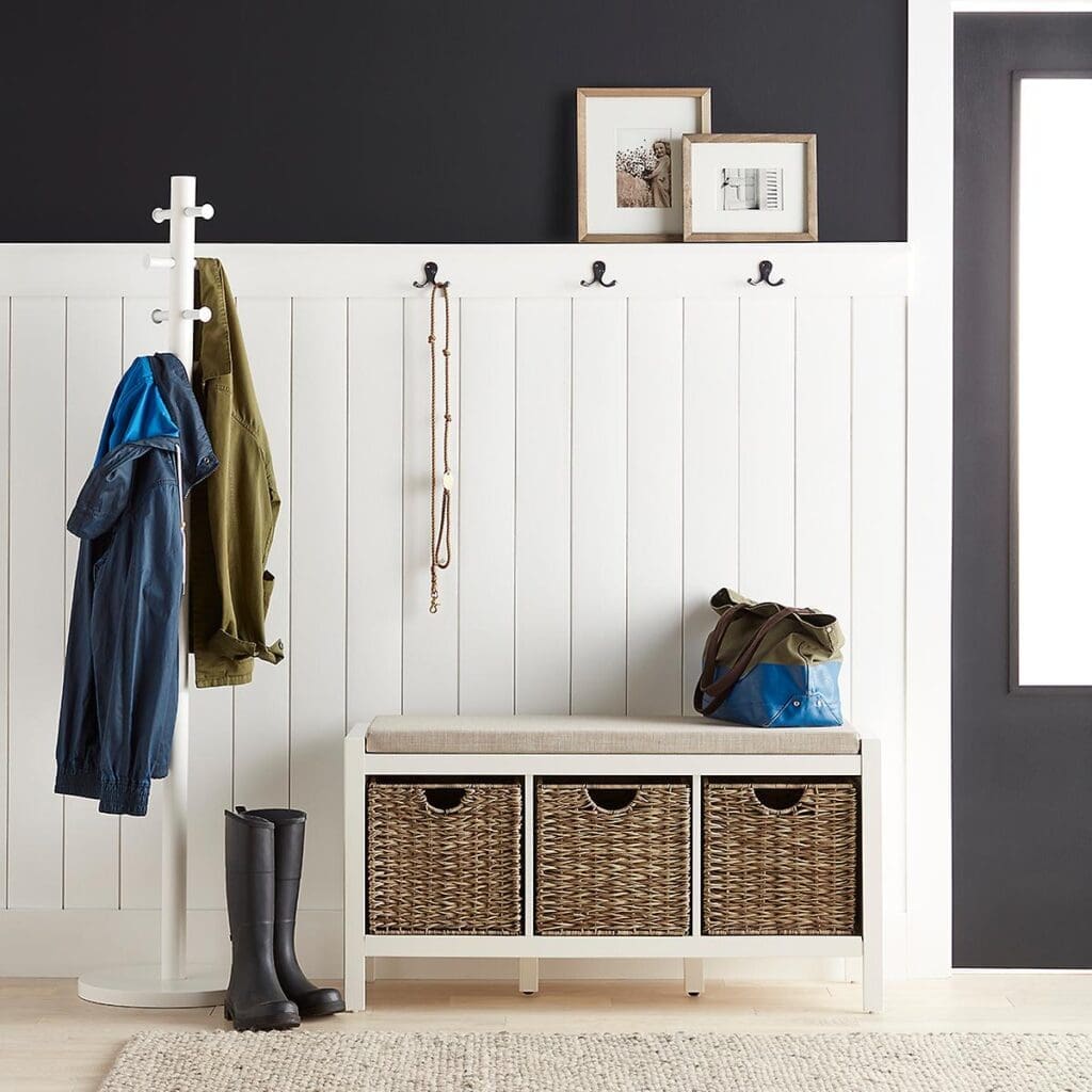 organizing the entryway