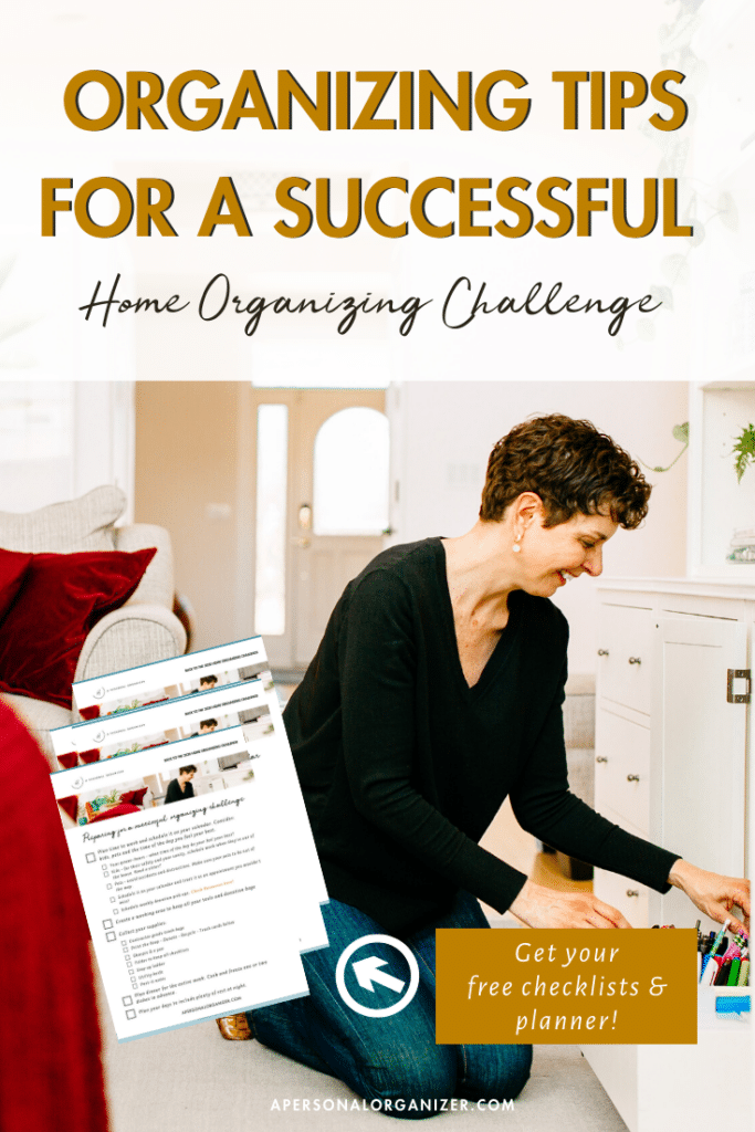 2020 Home Organizing Challenge
