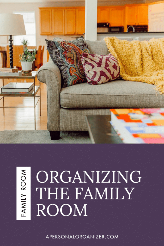 Organizing The Family Room