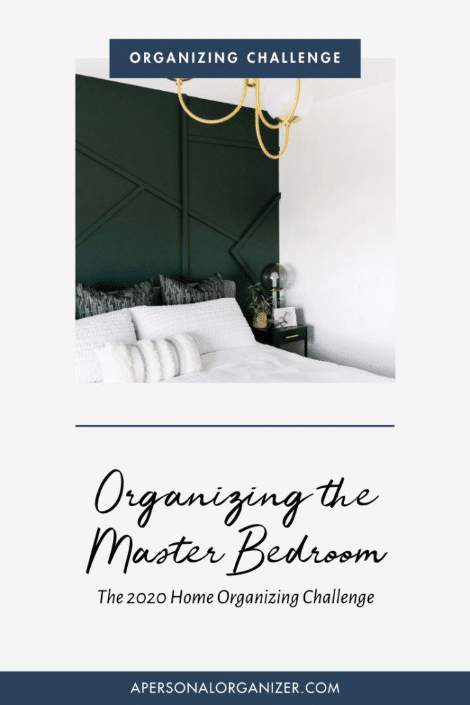 Organizing The Master Bedroom