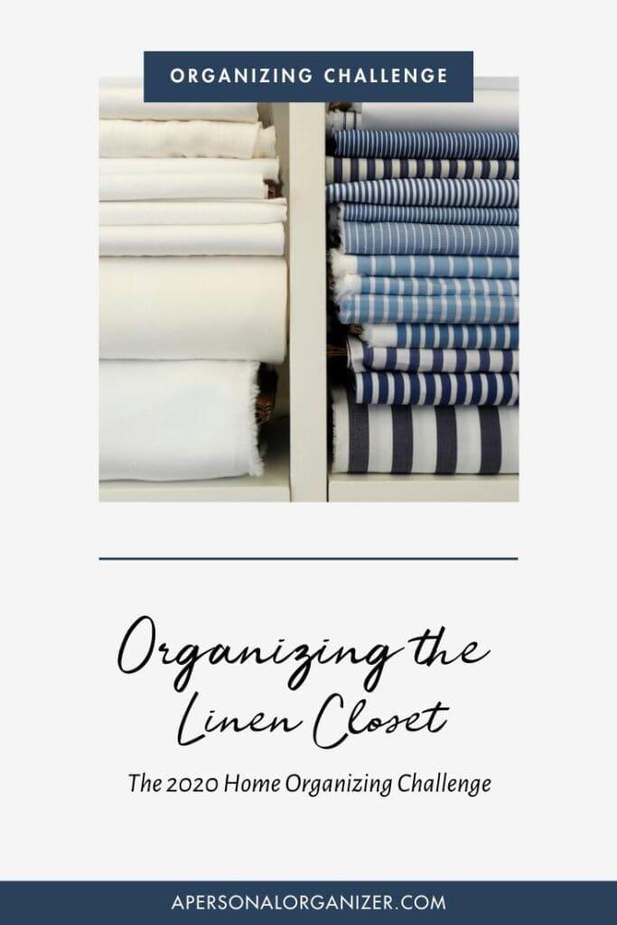 How to Organize The Linen Closet.