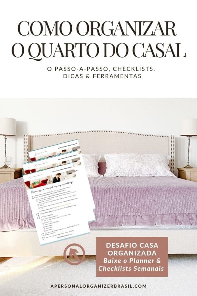 Como organizar o quarto