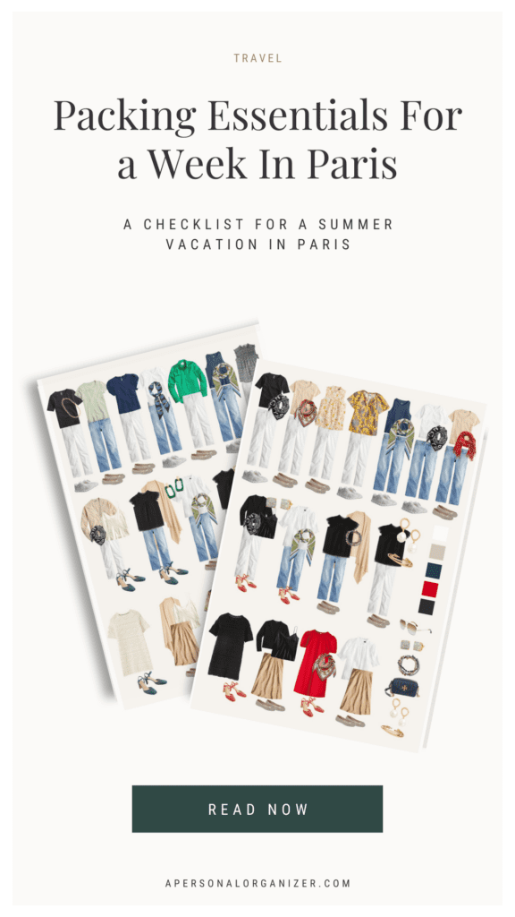 How to Prepare And What to Pack For A Fabulous Week In Paris