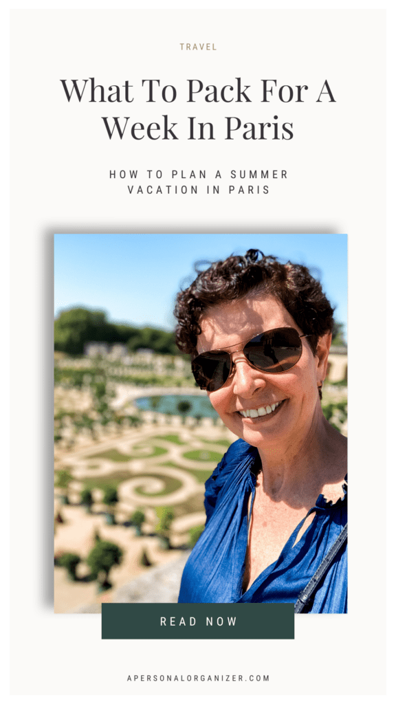 How to Prepare And What to Pack For A Fabulous Week In Paris