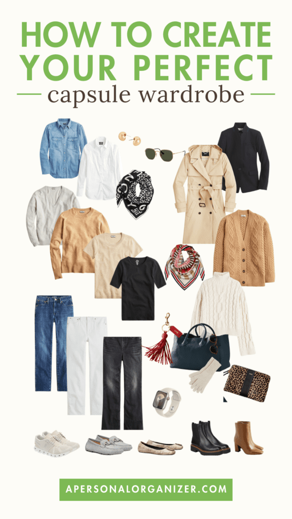 Minimalist closet capsule essential pieces