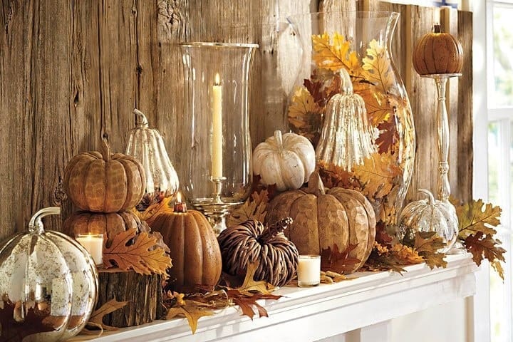 A collection of Fall mantel ideas to get you inspired and create one that fits your home and style.