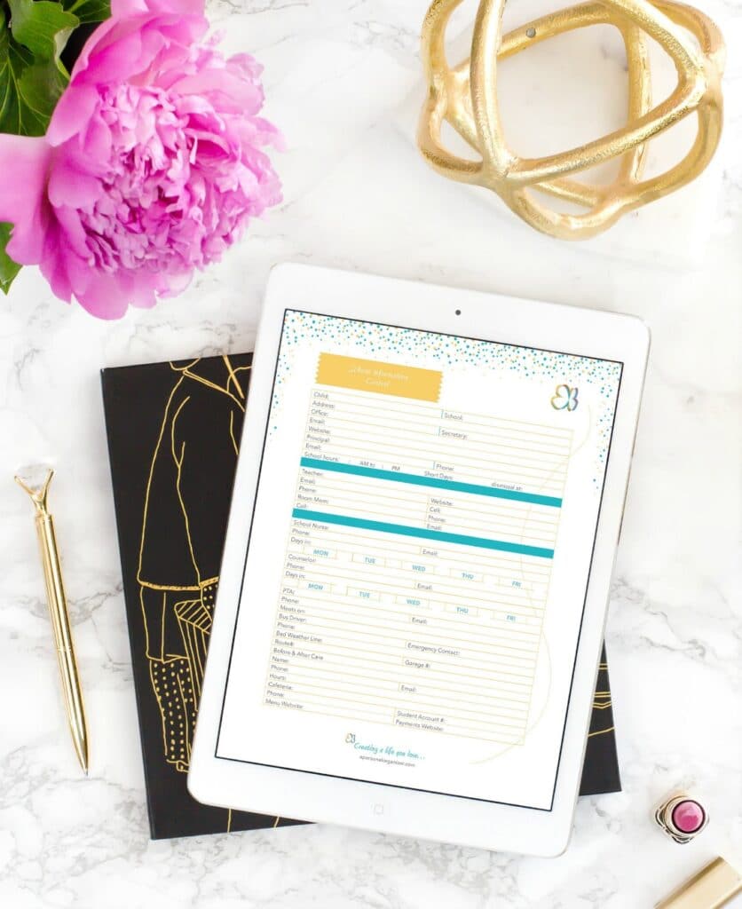 Create your home management binder and get organized for daily life and emergencies.