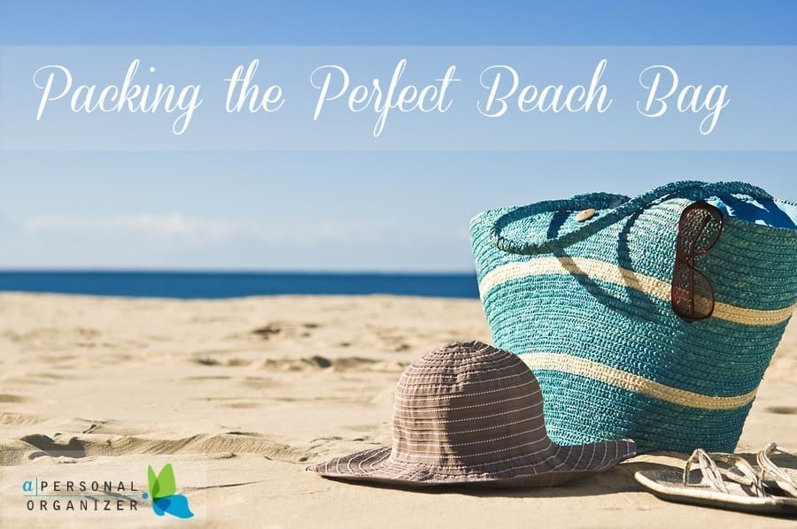 Packing the ultimate beach bag with kids.