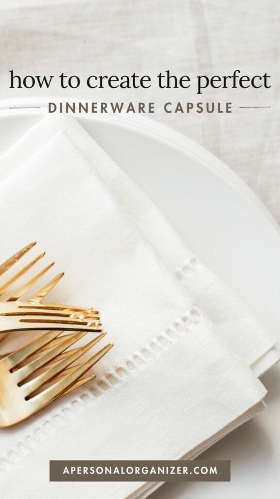 The Essential Guide to Curating the Perfect Dinnerware Capsule