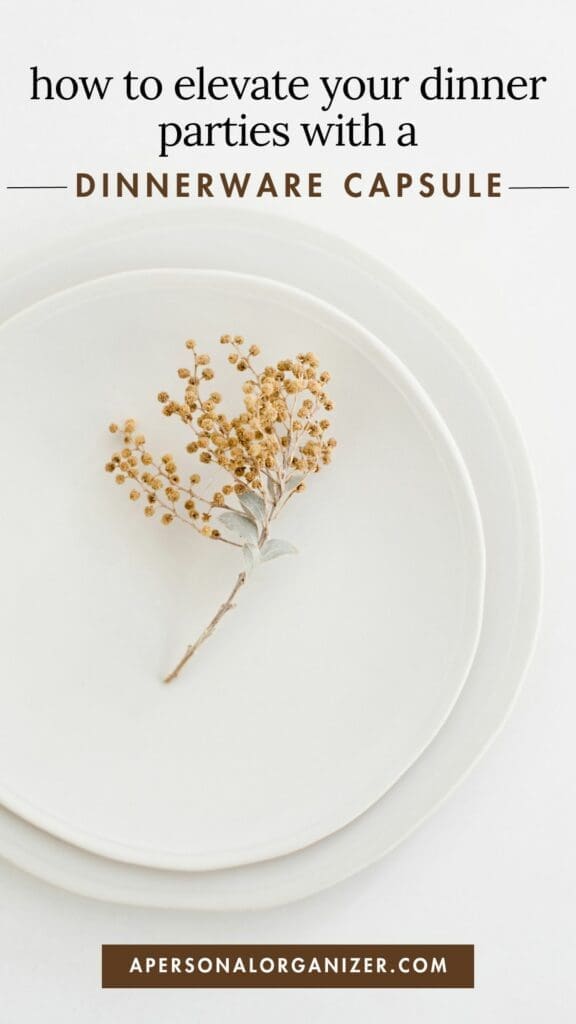 The Essential Guide to Curating the Perfect Dinnerware Capsule