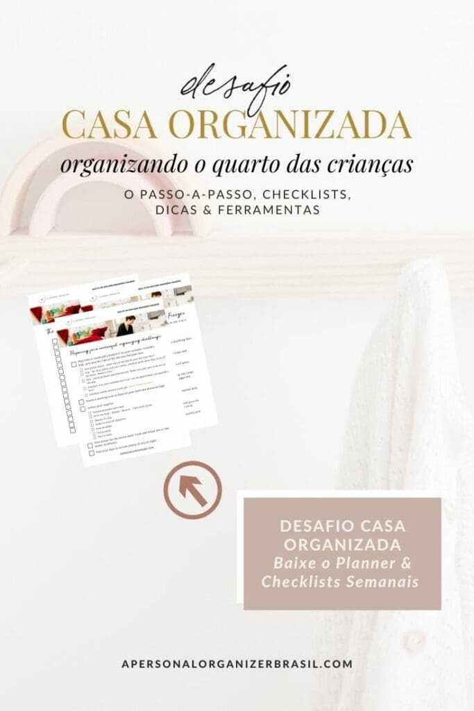 Como organizar o quarto das crianças.